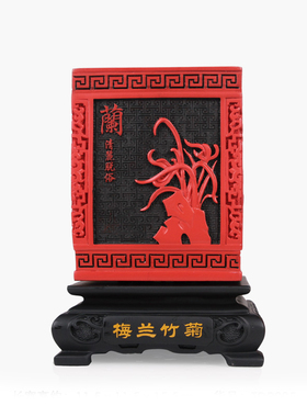 新中式风学校摆设实用送老师笔筒