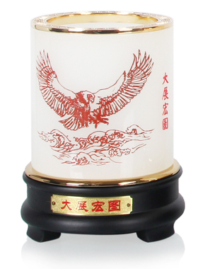 中式风琉璃教师节礼物家居摆设