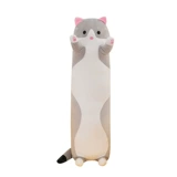 Плюшевая подушка, большая игрушка, милая мягкая комфортная плавная кукла, кот, подарок на день рождения