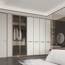 Sophia Clouds series New Chinese Bedroom Wardrobe Full House Full House Custom Overall Custom Cabinet Intake