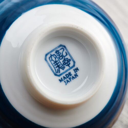 [cocostyle]日本原装进口釉下彩陶瓷餐具五色木莲饭碗汤碗面碗 - 图3