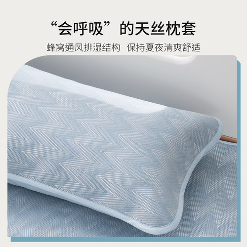 婴儿童冰丝枕套夏季天丝30x50宝宝乳胶枕套40x60苎麻幼儿园专用 - 图3
