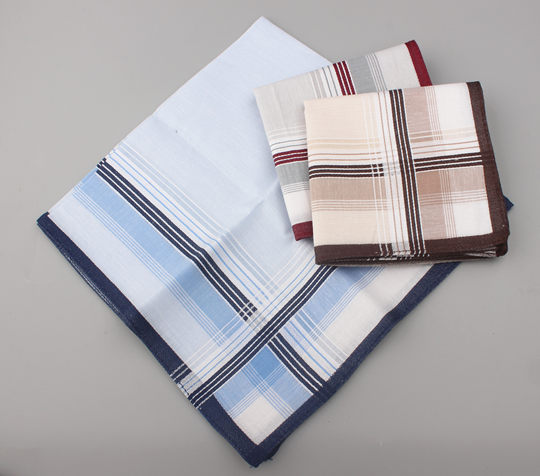 3 Pañuelos Pañuelos de algodón súper asequibles para hombre