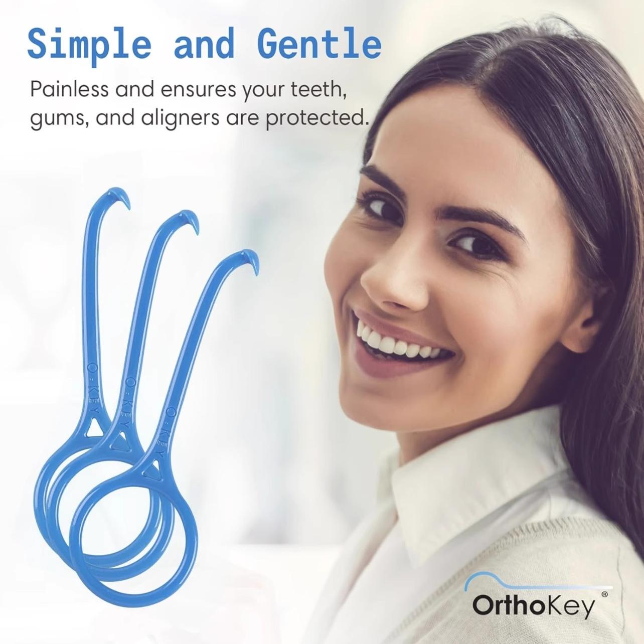 美国进口隐形牙套摘取器摘取钩子时代天使保持器勾卸器牙套勾拉器 - 图3