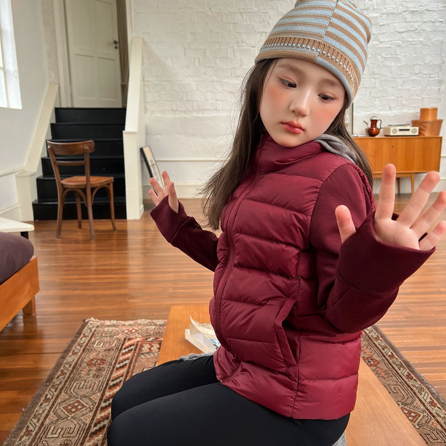 2025新款女童轻薄立领羽绒服儿童学生校服神器中大童薄款内胆内搭,淘宝优惠券,粉丝福利购,淘宝优惠卷