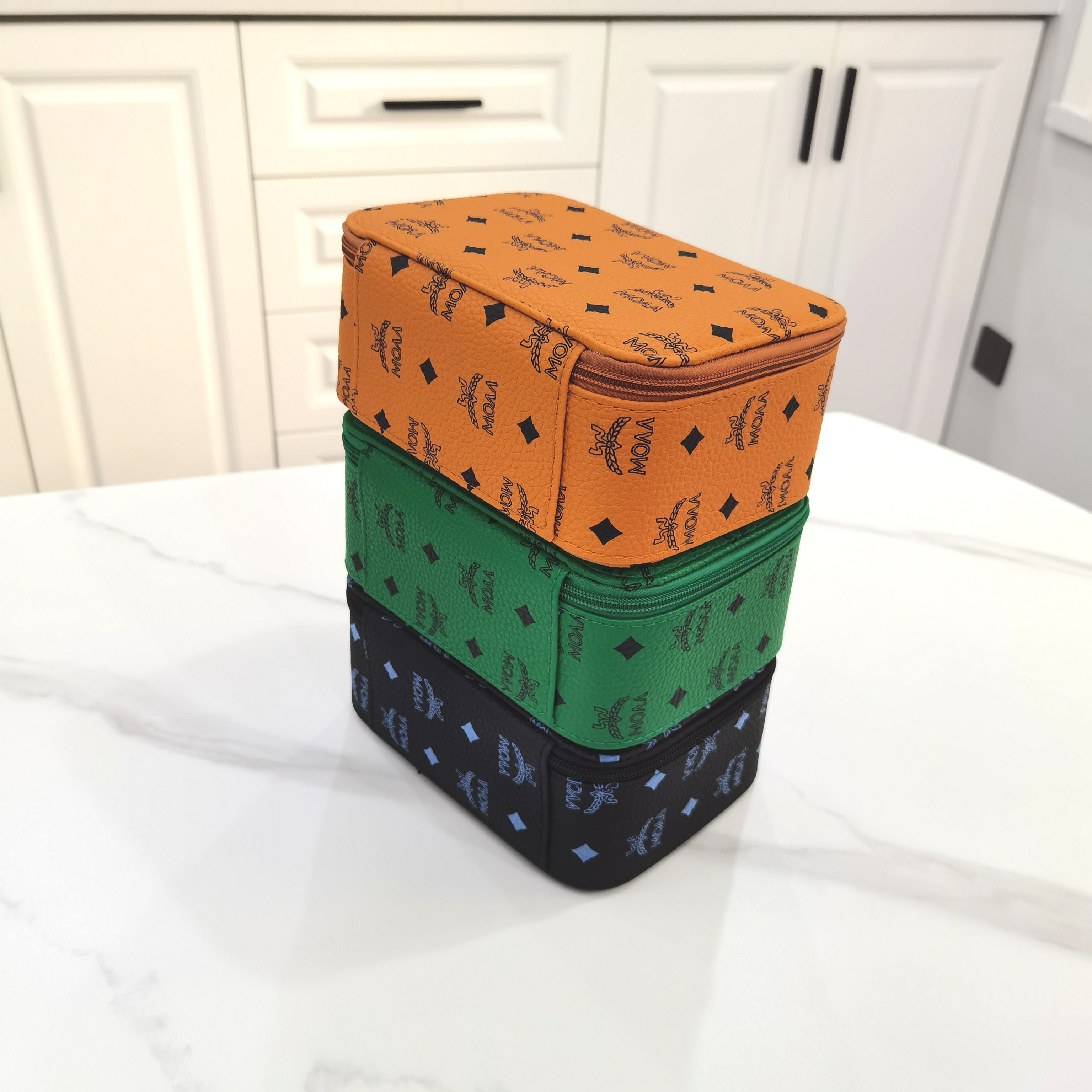 化妆包小号带大镜子简约便携女士可爱迷你化妆品桌面箱家用收纳盒,淘宝优惠券,粉丝福利购,淘宝优惠卷