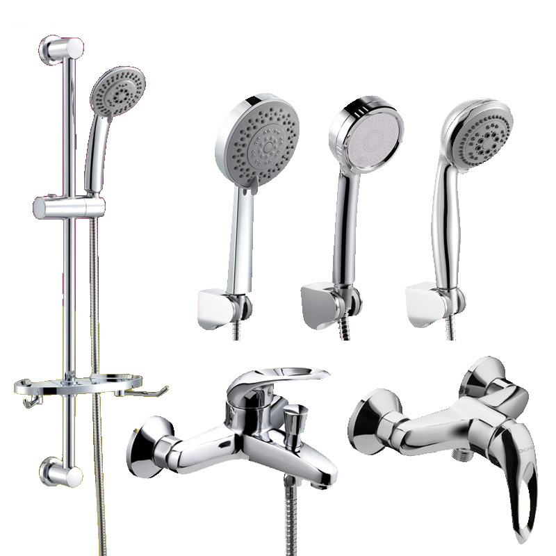 九牧全铜淋浴浴缸水龙头暗装冷热水混水阀明装手持花洒喷头套装_虎窝淘