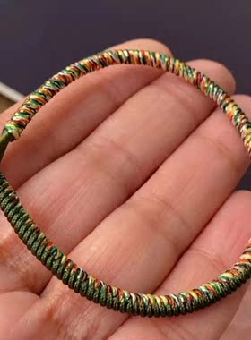 加金五行绳补木手链缺木者男款女款情侣礼品细款4MM