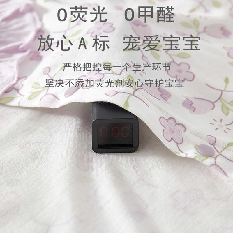 婴儿短袖连体衣夏季薄款新生儿衣服纯棉无骨女宝宝哈衣爬服空调服