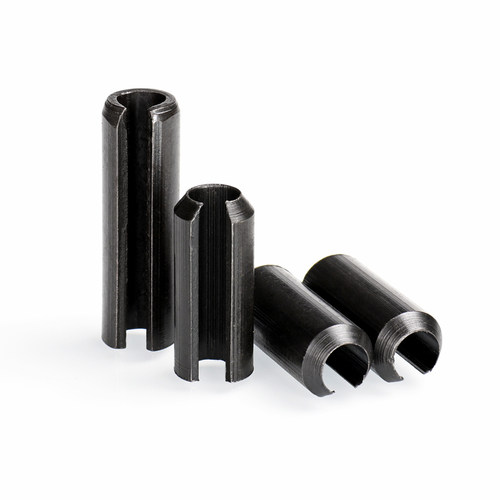 弹性销圆柱销钉 GB879 铁黑定位销空心销M1M234-M5M10开口销 销轴 - 图1