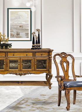 美式家居陶瓷配铜小象组合别墅