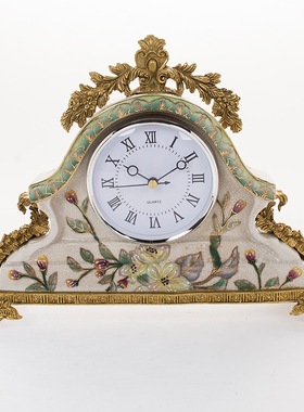 美式欧式陶瓷配铜手绘别墅会所