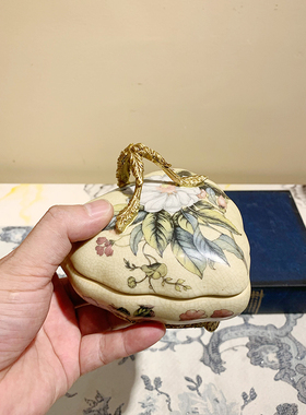 欧美饰家首饰盒源头工厂手绘陶瓷