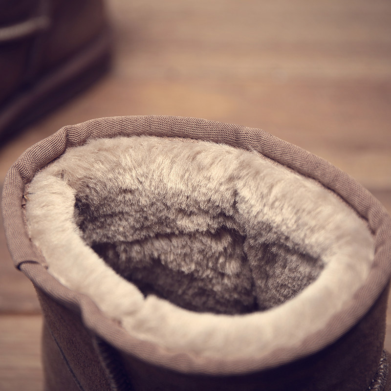 男款男士冬季加绒防滑东北短靴 soddy时尚雪地靴