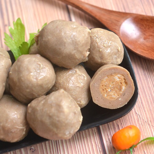 海王子风味牛肉丸2500克/包火锅麻辣烫串串香食材香港撒尿牛味丸 - 图2