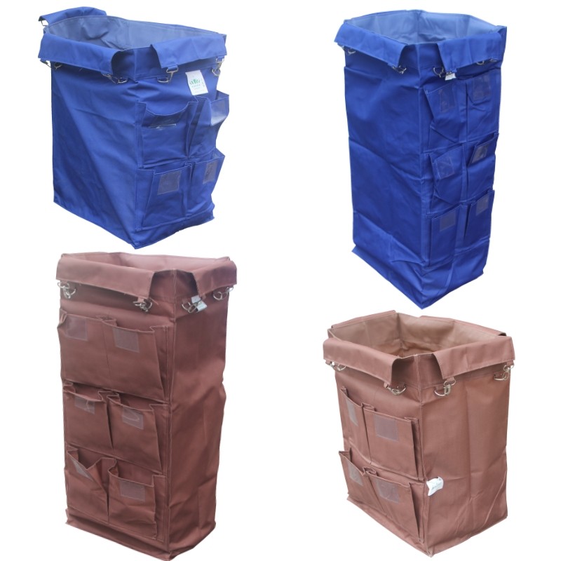 酒店布草车布袋客房工作车分类袋清洁车房口车袋子收纳帆布抹布袋,淘宝优惠券,粉丝福利购,淘宝优惠卷