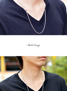 日本代购Good vibrations日系潮流925银项链男女百搭饰品