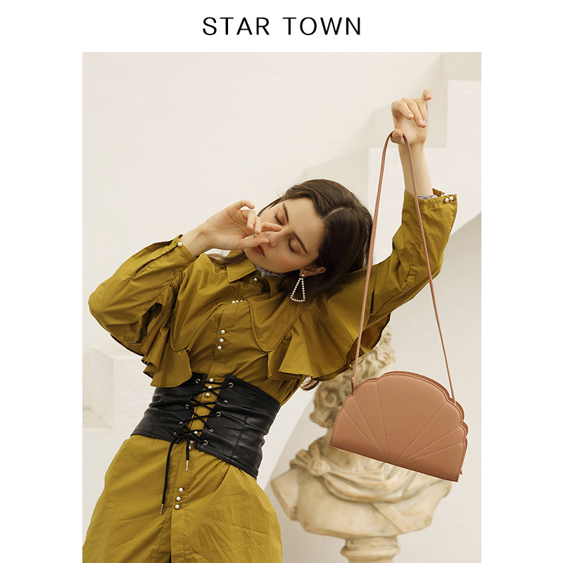 startown女2020新款小众斜挎包包 startown女士包袋