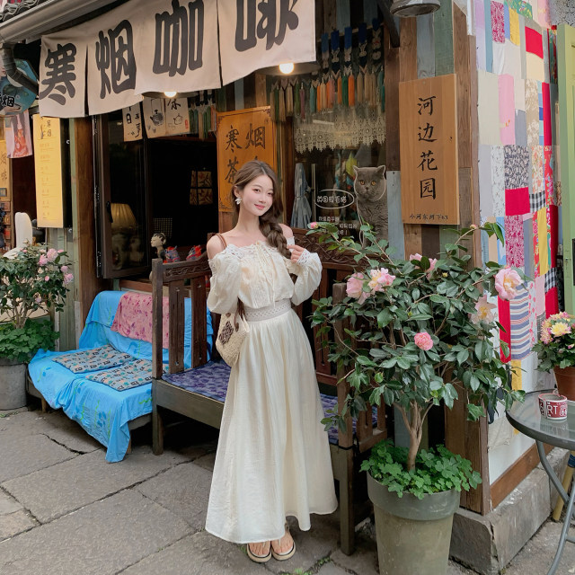 Huangzuozuo Sazuojia ຊຸດກະໂປງກະໂປງ 2 ຊັ້ນຂອງແມ່ຍິງລະດູຮ້ອນ