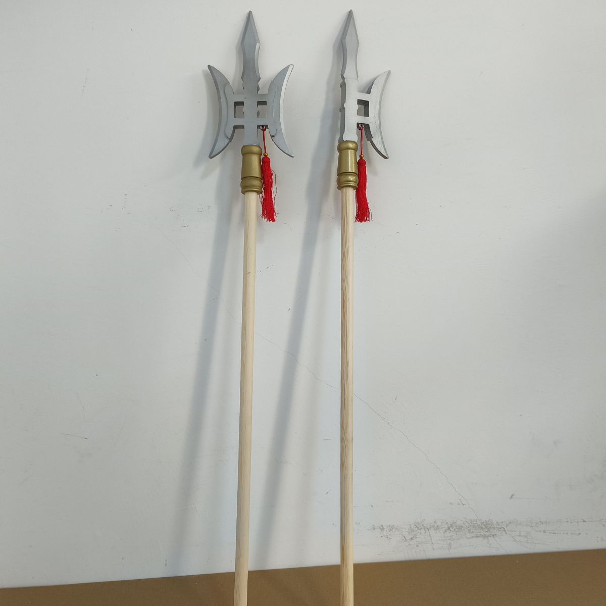 儿童玩具方天画戟木质三国武将古代兵器道具影视舞台吕布武器古装_虎窝淘
