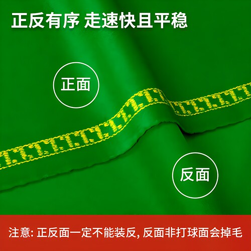 星牌台球桌布台尼台球布桌布更换中式黑八桌球布台泥布台球用品 - 图1
