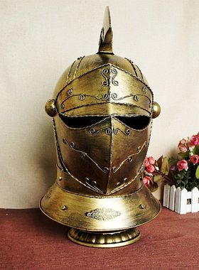 欧式风古罗马橱窗道具武士头盔