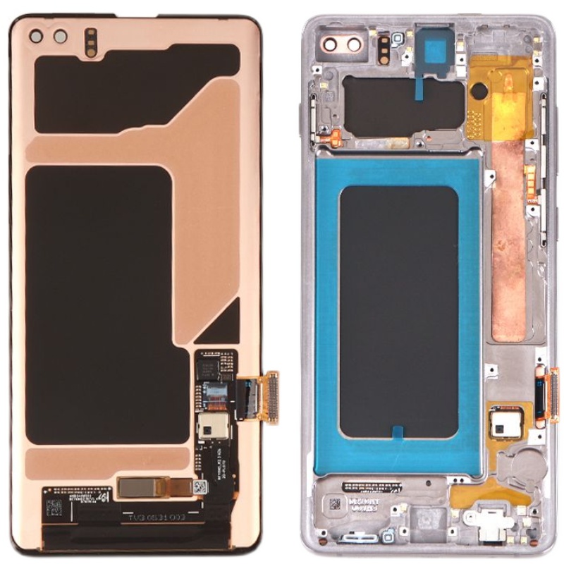 适用三星S10原装屏幕总成带框s10+plus内外触摸一体寄修换外玻璃 - 图3