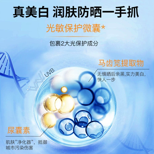 Мужской солнцезащитный крем для лица, УФ-защита, 2 в 1