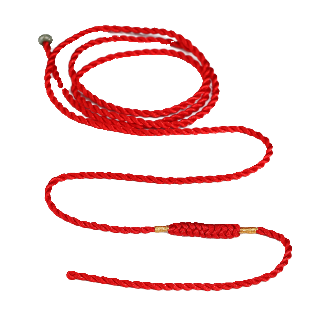 嫣然艺坊龙年本命年红绳腰链编织红腰绳吉祥好运腰带可调节男女,淘宝优惠券,粉丝福利购,淘宝优惠卷