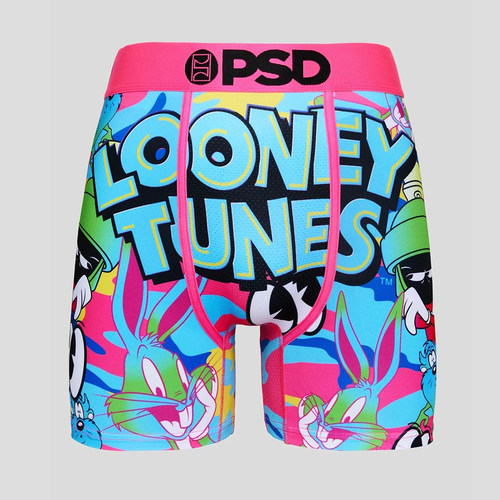 欧美潮牌PSD男士五分裤短裤运动篮球裤紧身ins风夏日个性平角内裤 - 图1