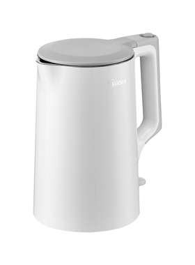 Midea/美的 SHJ1721电水壶热水双层防烫1.7L 1800W烧水壶智能断电