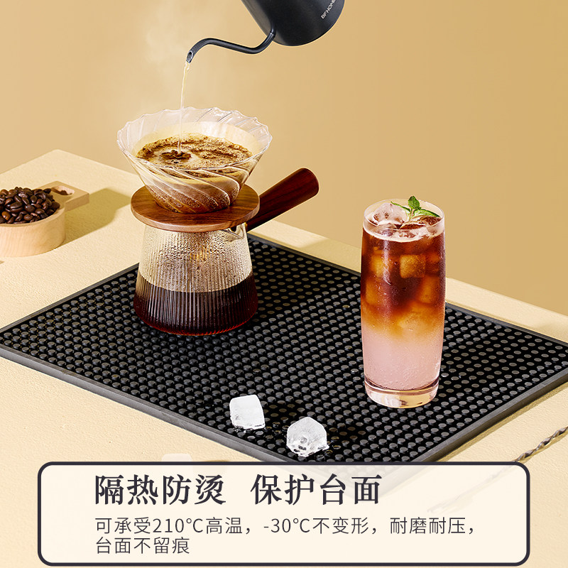唐雅沥水垫咖啡吧台垫酒吧垫桌面滤水隔热厨房防霉软胶垫防滑杯垫,淘宝优惠券,粉丝福利购,淘宝优惠卷