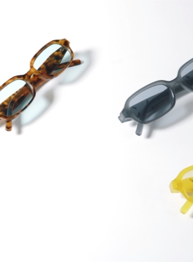 韩版窄框亮色太阳眼镜UV400