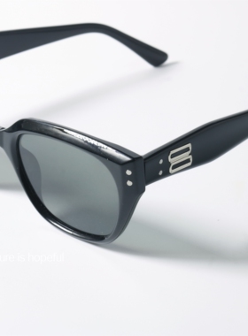 韩版高端板材UV400尼龙镜片墨镜