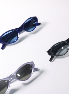 Y2K猫眼UV400可配近视太阳镜