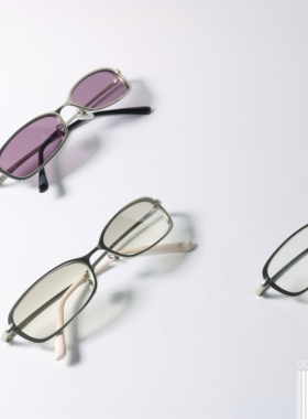 金属窄框UV400防蓝光可配近视墨