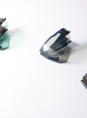 机甲风可折叠变色UV400太阳眼镜