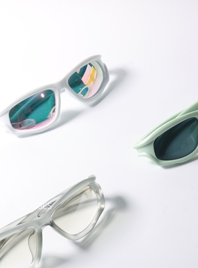 未来感机能风UV400防晒太阳镜