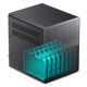 Qiaosibo N38 bay NAS mini aluminum chassis