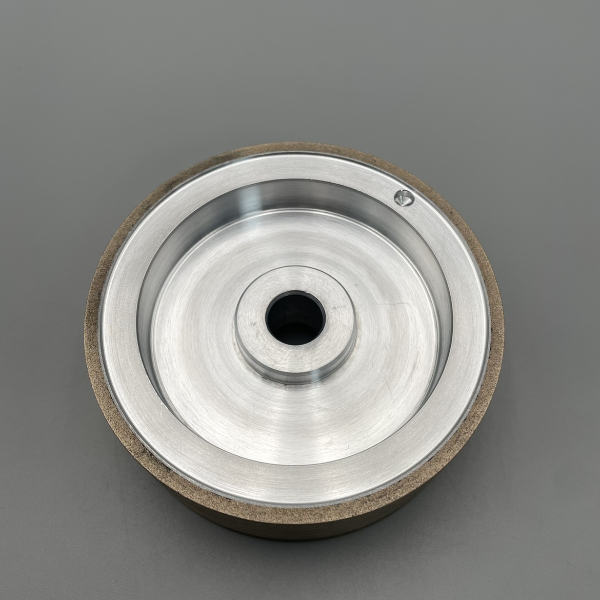 良友手磨机原装砂轮 好帮手手磨机砂轮 带V槽手磨机金刚石砂轮 - 图2