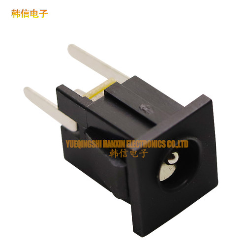 DC插座 电源插座 DC-068 高品质DC电源插座 立式3脚 - 图0