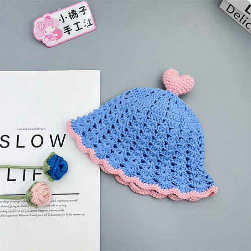 孕期解闷手工diy编织郁金香宝宝上衣马甲女童帽子马甲鞋子毛线团 - 图2