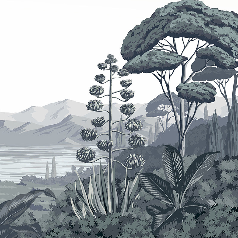 法国原装进口定制壁画 Orta 现代轻奢 水墨意境 客厅卧室背景墙画,淘宝优惠券,粉丝福利购,淘宝优惠卷