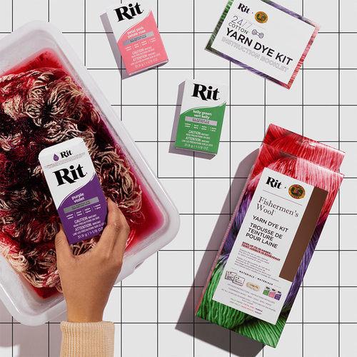 美国RIT瑞牌多用途染料粉棉麻黏胶羊毛尼龙娃衣微钩中国独家授权 - 图2