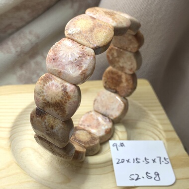 ③天然珊瑚玉赞比大花手串蓝黄石英岩质玉彩玉男女饰品手排珠串链