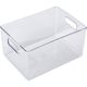 Fengquan Transparent Book Storage Box Bookshelf Books