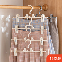 PANTS RACK PANTS CLIP HUNG PANTS SPECIAL CONTAINING DEVINER HOME NO-MARK DRESS JK HANGER SKIRT CLIP PANTS CLIP PANT HANGER