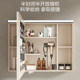 Faenza bathroom wash basin ceramic integrated basin intelligent mirror light side storage multifunction bathroom cabinet combination