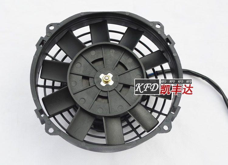 7寸8寸汽车摩托车发动机水箱散热风扇120W12v24V空调电子扇加改装 - 图3