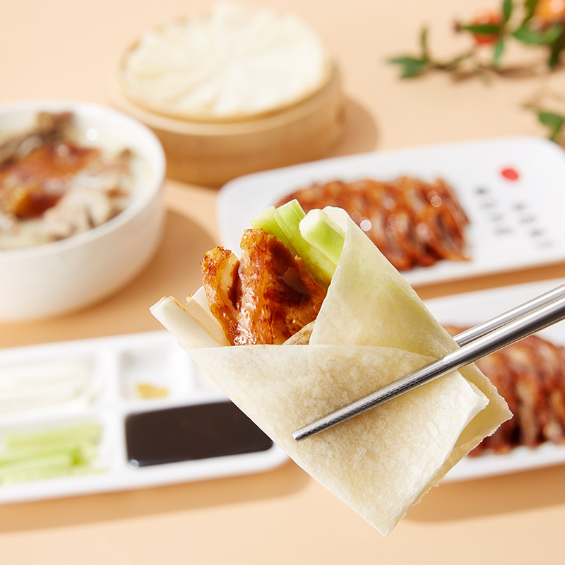 全聚德北京特产手工片制烤鸭中华老字号年货节年夜饭礼品礼盒